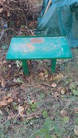 banco supporto in ferro per motore