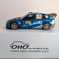 SUBARU IMPREZA WRC 2008 OTTOMOBILE 1/18