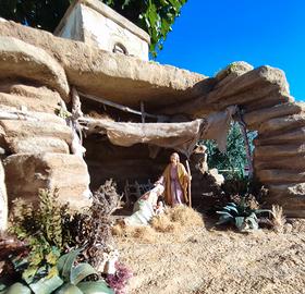 presepe artistico artigianale 