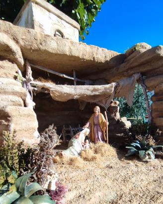 presepe artistico artigianale 