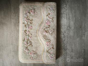 collezione vintage Pochet ricamata a mano 