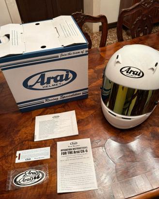 Casco da KART ARAI CK-6 con 3 VISIERE