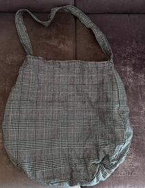 Borsa tracolla tessuto