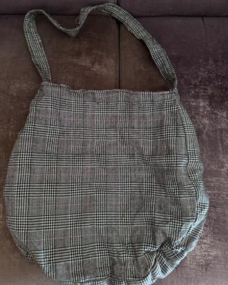 Borsa tracolla tessuto