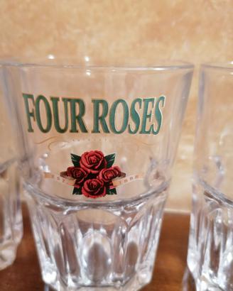 4 bicchieri Four Roses