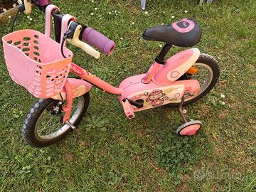 Bicicletta da Bambina Btwin rosa 