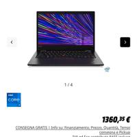 Lenovo ThinkPad L13 i7 COME NUOVO