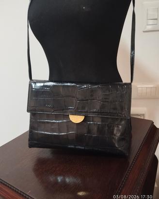 borsa vintage in coccodrillo 
