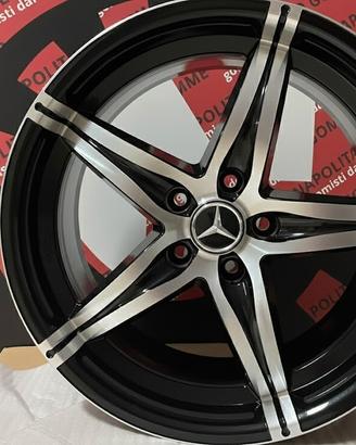 Cerchi Mercedes classe A B C E W GLC GLA SLC 18 po