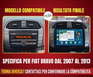 Fiat Bravo KIT COMPLETO Autoradio Android 2 din