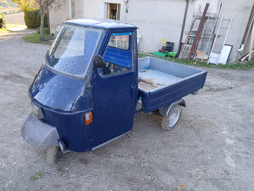 Piaggio spe 50 cassone lungo cabina larga