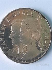 Moneta commemorativa  principato di Monaco