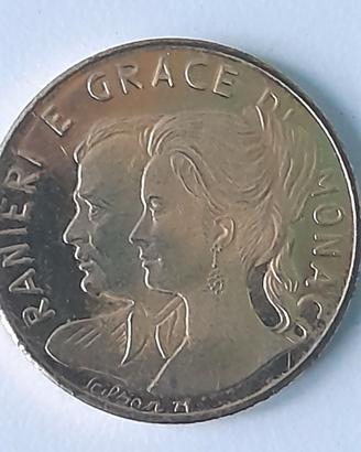 Moneta commemorativa  principato di Monaco