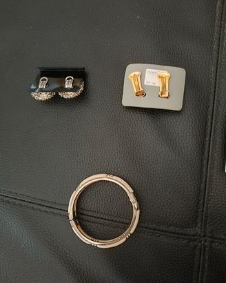 orecchini e bracciale