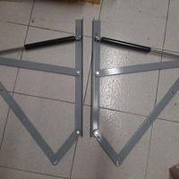 Kit sollevamento letto singolo con pistoni a gas