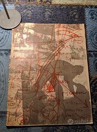 Emilio Vedova rarissimo catalogo mostra 1971