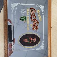 Quadretto specchio coca cola