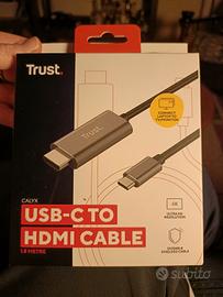 Cavo Trust usb-c a HDMI