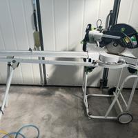 Festool - Troncatrice radiale KS120 + carrello