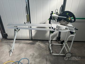 Festool - Troncatrice radiale KS120 + carrello