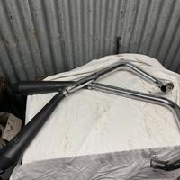 Scarico basso 2 in 2 Triumph Scrambler