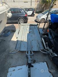 Carrello porta moto 3 posti