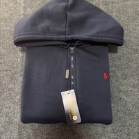 🆕 Felpa Polo Ralph Lauren Blu Navy Full Zip - Tag