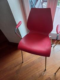 coppia di sedie Maui Vico Magistretti by Kartell