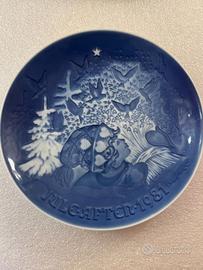 (P8)  1981  Piatto  di   NATALE    B&G