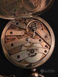 Titolo: Orologio da Tasca Inglese - Argento