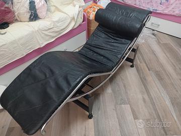 Chaise longue anni 70 tipo cassina