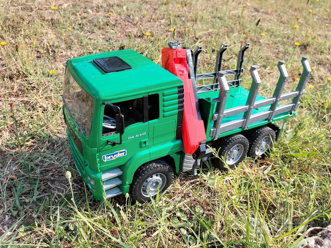 HOT Legna Man Camion Legna Bruder Camion Legna Man Bruder