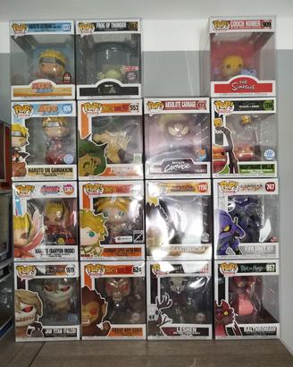 funko pop 6" 15 pezzi