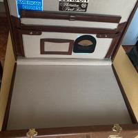 Valigetta 48 ore in vera pelle fatta a mano Italy