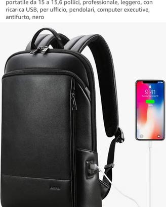 Borsa xaino vera pelle bopai con ricarica usb