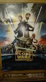 Manifesto STAR WARS The Clone Wars originale