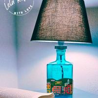 Lampade e dispencer fatte a mano