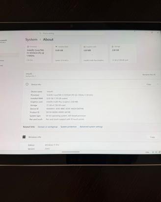 Microsoft Surface Pro 7  i5 255GB