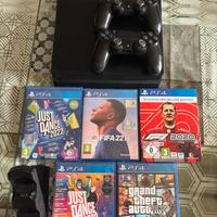 Ps4 1TB con 2 controller e videogiochi
