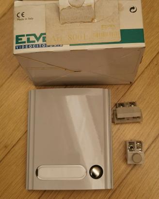 ELVOX 8001 GALILEO MODULO 1 TASTO GRIGIO LUCE