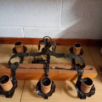 Lampadari tavernetta e set camino