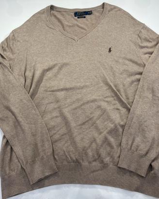 Maglione Ralph Lauren vintage Taglia XXL beige