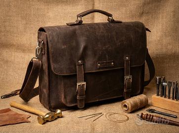 Borsa in pelle vintage