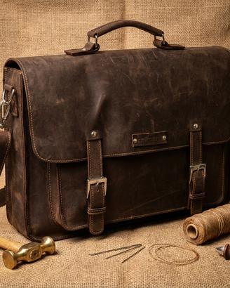 Borsa in pelle vintage