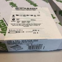 100 pezzi Connettore Wago 231-305/026-000