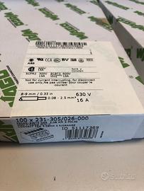 100 pezzi Connettore Wago 231-305/026-000