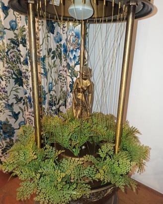 Lampada ad Olio Vinatge. Statua Venere.