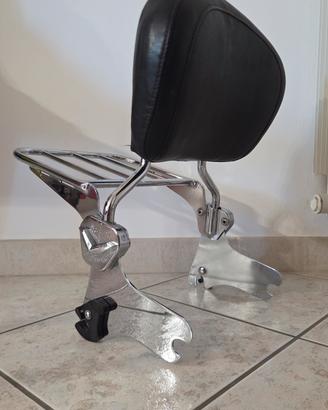 sissy Bar con Portapacchi originale harley touring