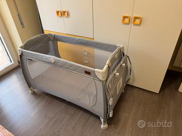 Lettino da viaggio Hauck Play + materasso - NUOVO