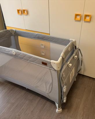 Lettino da viaggio Hauck Play + materasso - NUOVO